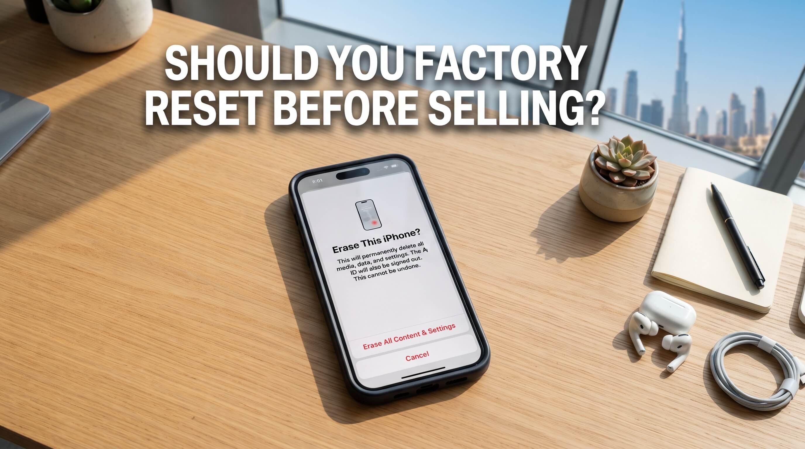 Factory Reset iPhone Before Selling: Should You?