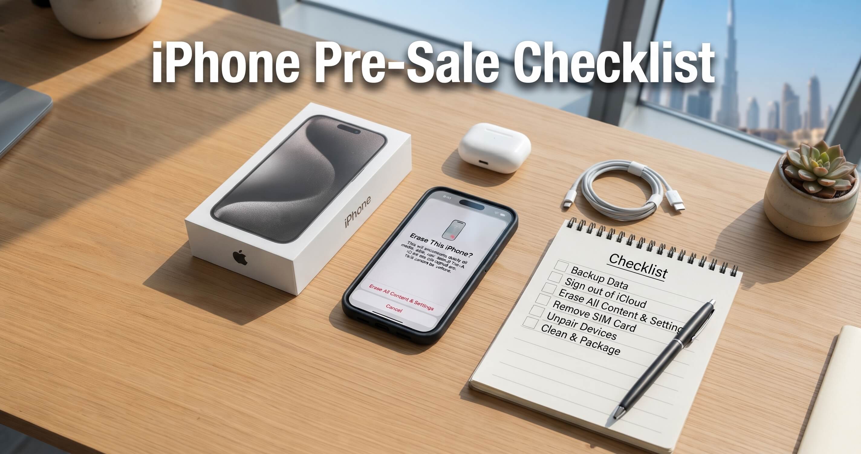 iPhone Pre-Sale Checklist: 10 Things to Do Before Selling