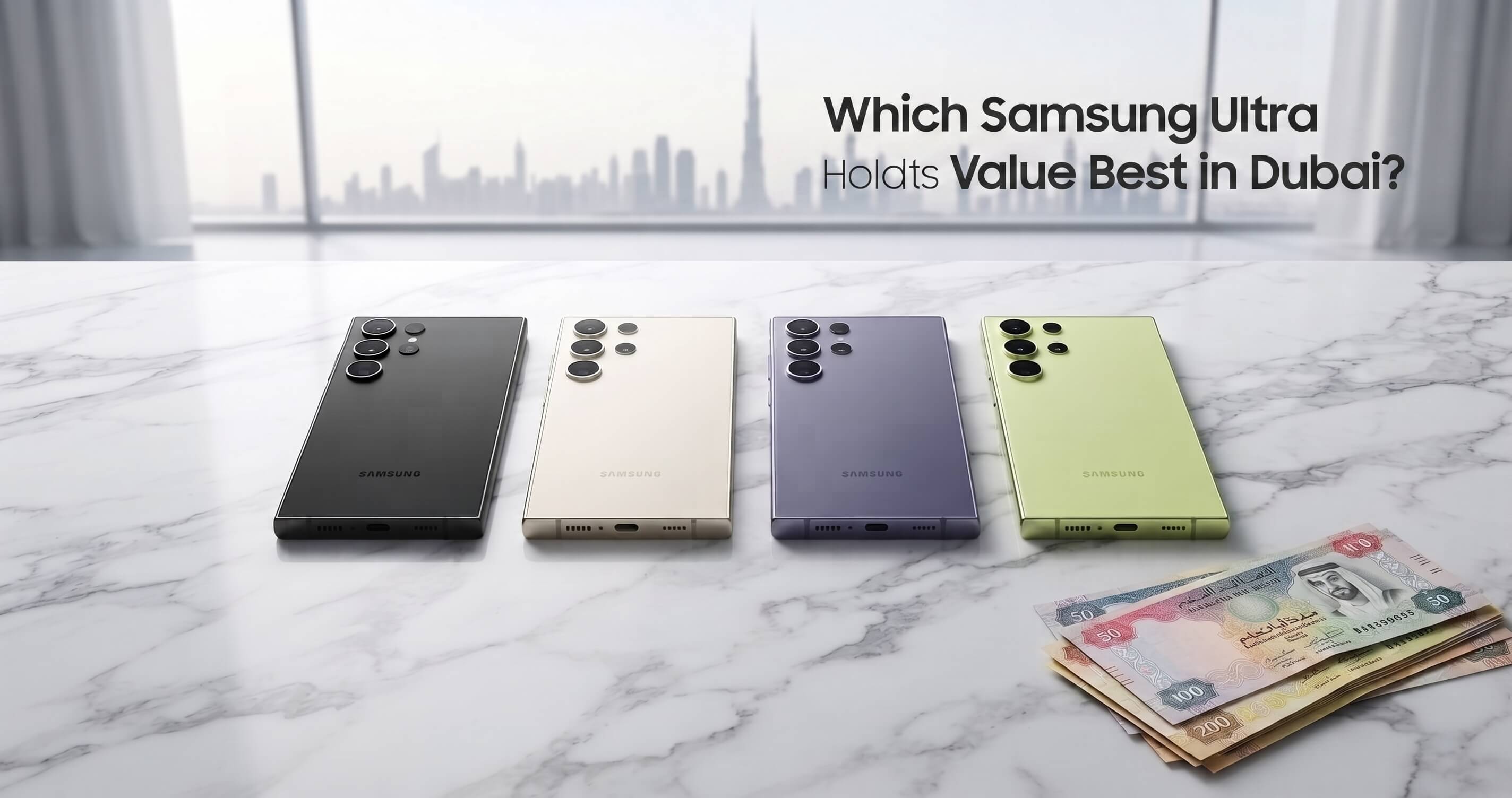 Which Samsung Ultra Holds Its Value Best in Dubai?