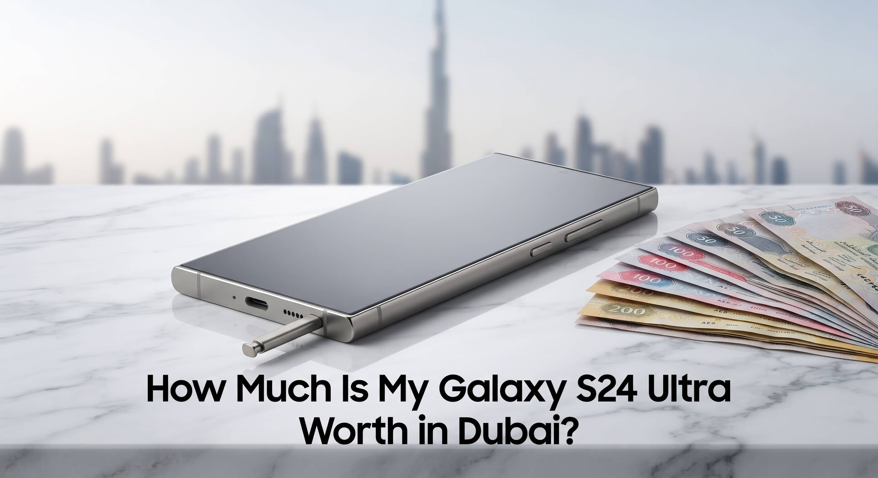How Much Is My Galaxy S24 Ultra Worth in Dubai?