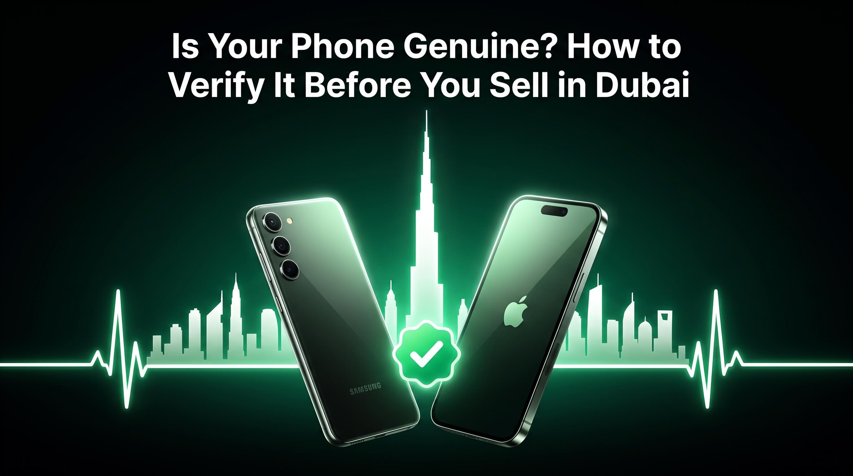 Is Your Phone Genuine? How to Verify It Before You Sell in Dubai