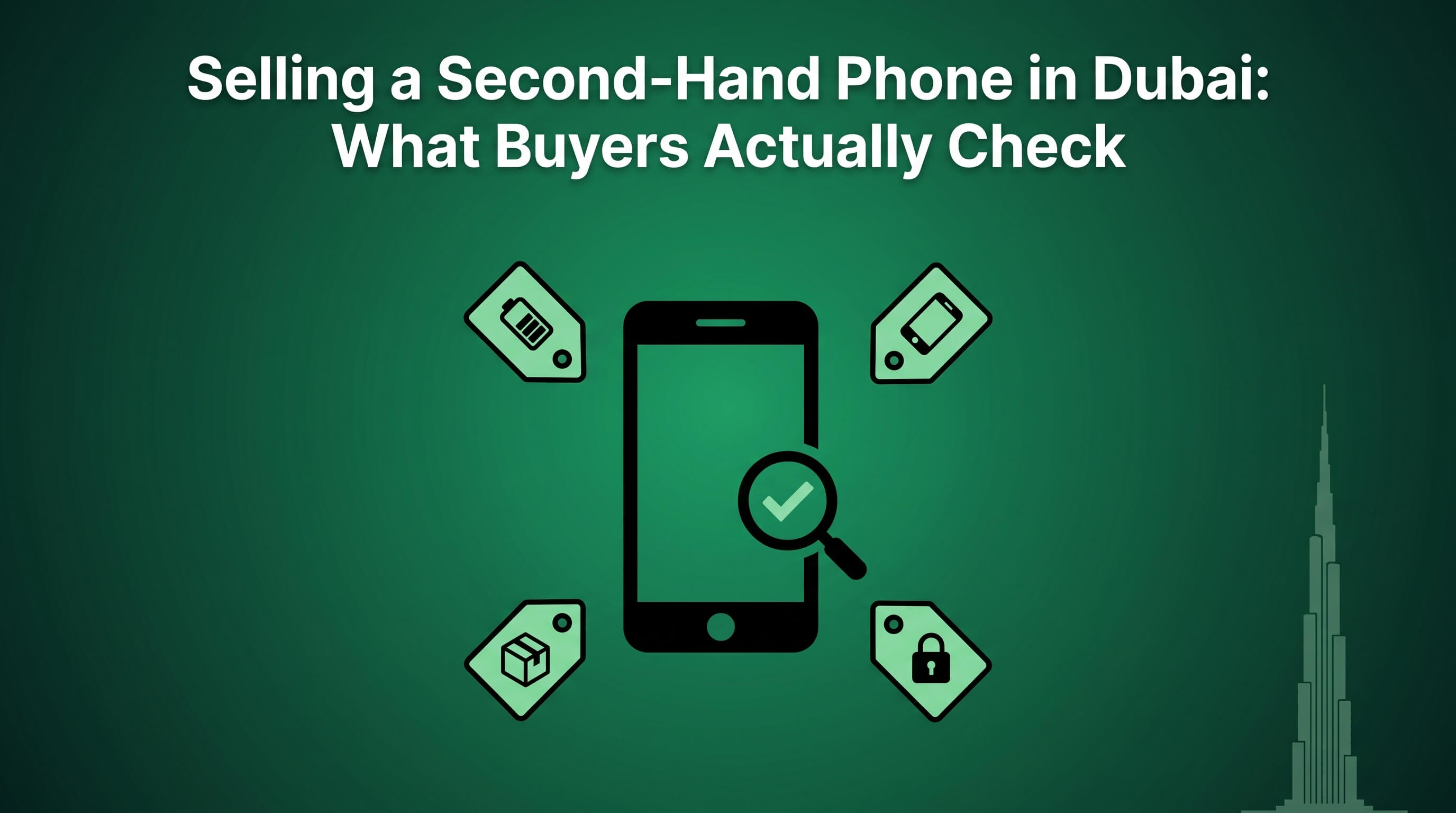 Selling a Second-Hand Phone in Dubai: What Buyers Actually Check