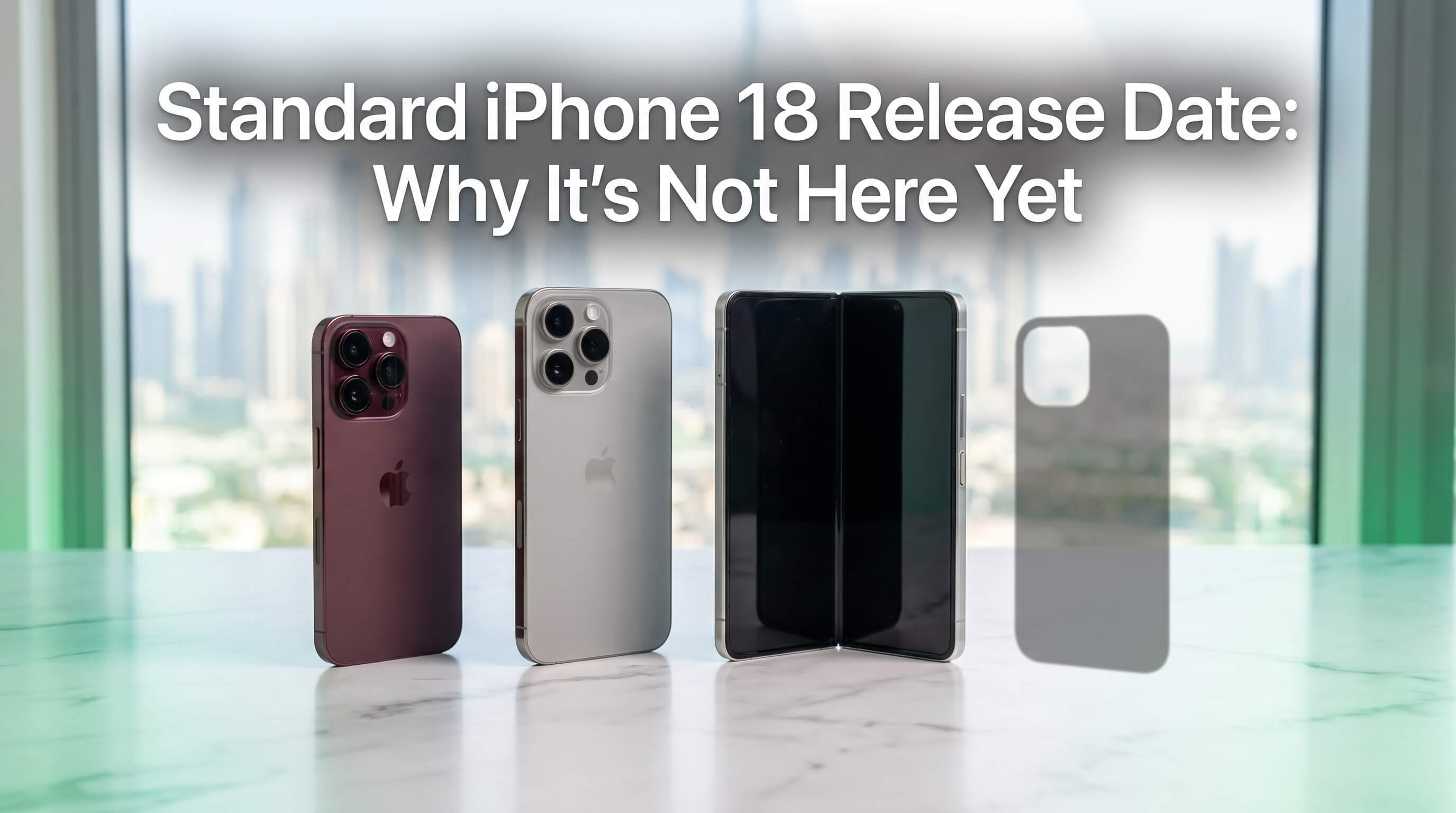 Standard iPhone 18 Release Date: Why It's Not Here Yet