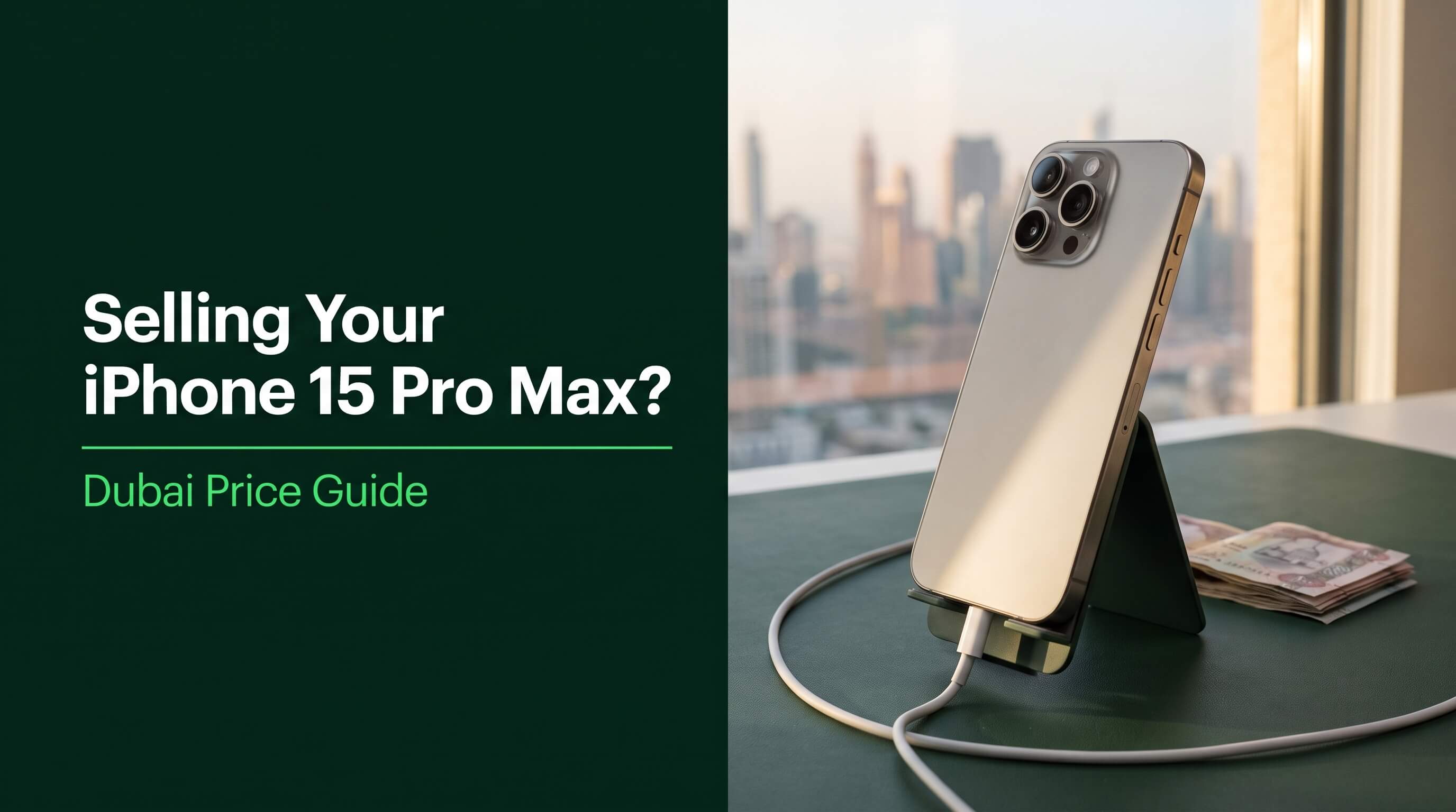 Where Can I Sell My iPhone 15 Pro Max in Dubai? Price Guide