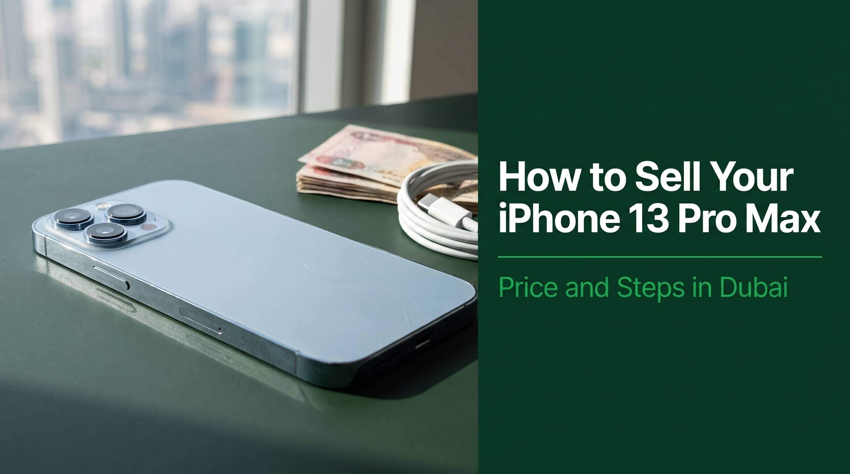How Can I Sell My iPhone 13 Pro Max in Dubai? Price & Steps